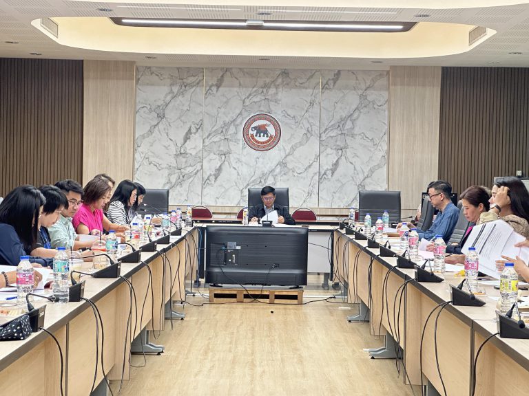 ประชุมคณะกรรมการดำเนินงานกองทุนเงินให้กู้ยืมเพื่อการศึกษา (กยศ.) มหาวิทยาลัยนเรศวร ประจำปีการศึกษา 2567